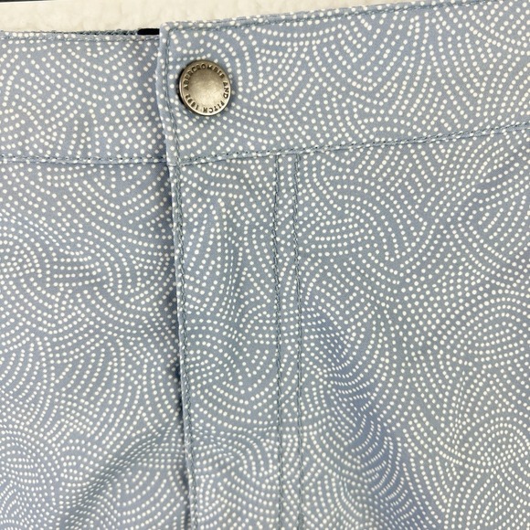 ABERCROMBIE & FITCH Preppy Small Geometric Blue Dot Pattern Swim‎ Trunk Size MED - Picture 3 of 10